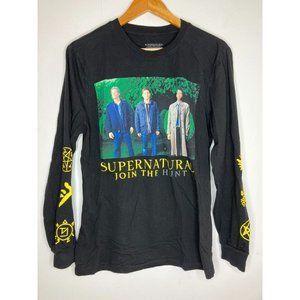 Supernatural Join The Hunt Long Sleeve T-Shirt Men's Small